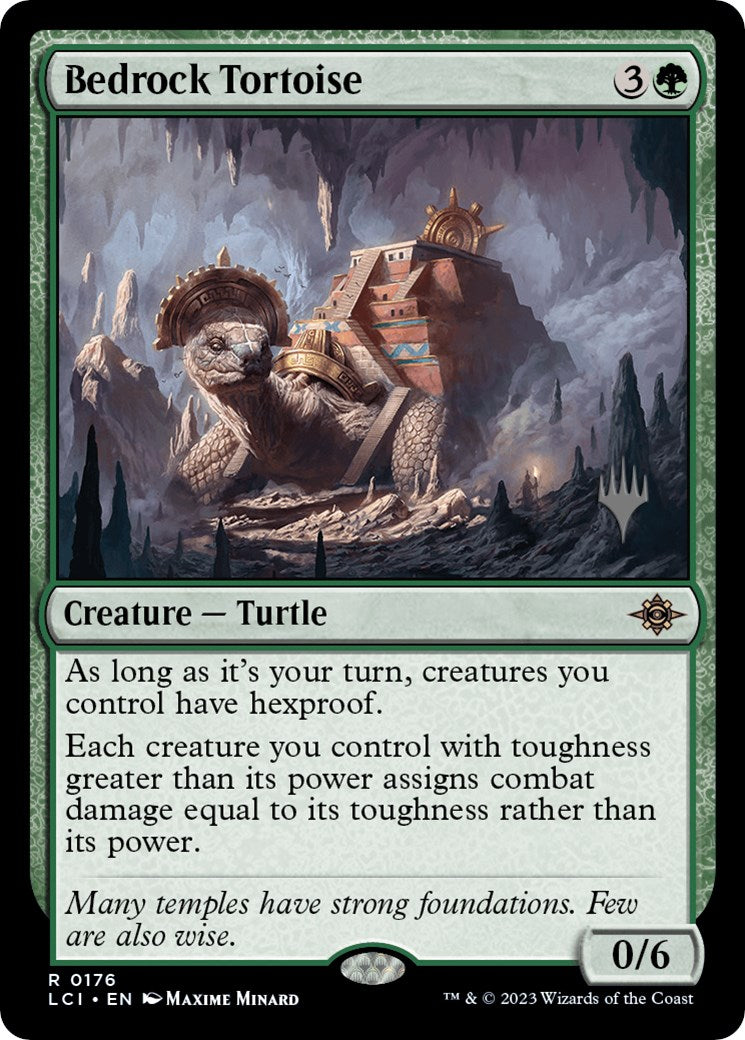 Bedrock Tortoise (Promo Pack) [The Lost Caverns of Ixalan Promos] - Magic: The Gathering - Card Brawlers | Quebec | Canada |