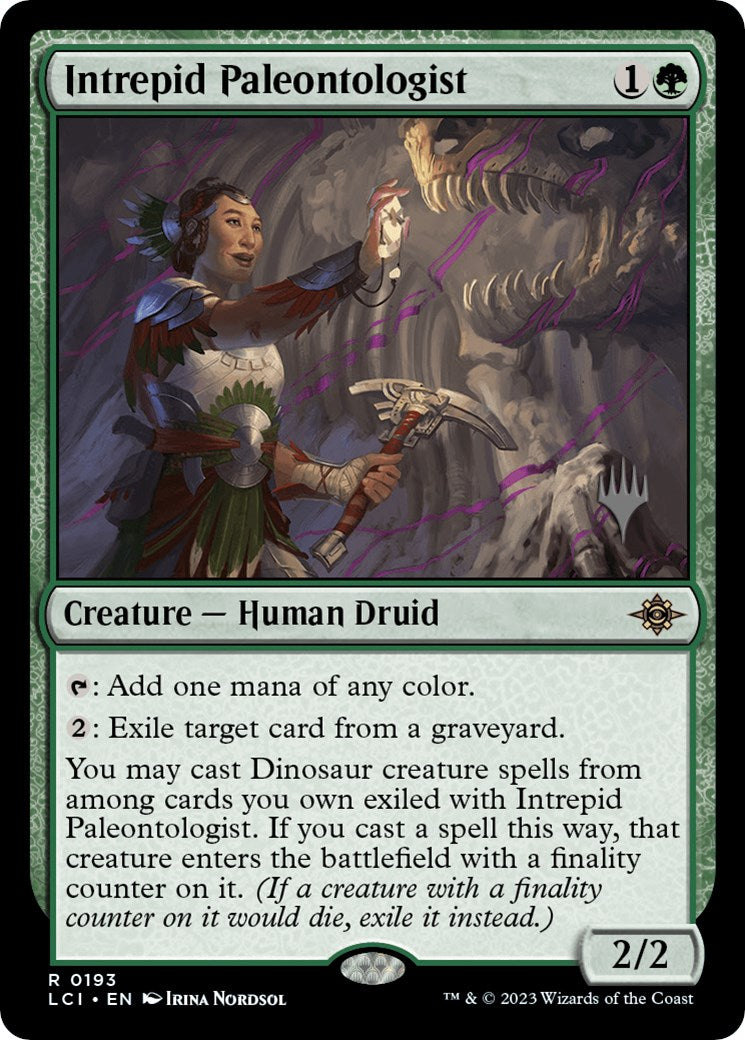 Intrepid Paleontologist (Promo Pack) [The Lost Caverns of Ixalan Promos] - Magic: The Gathering - Card Brawlers | Quebec | Canada |