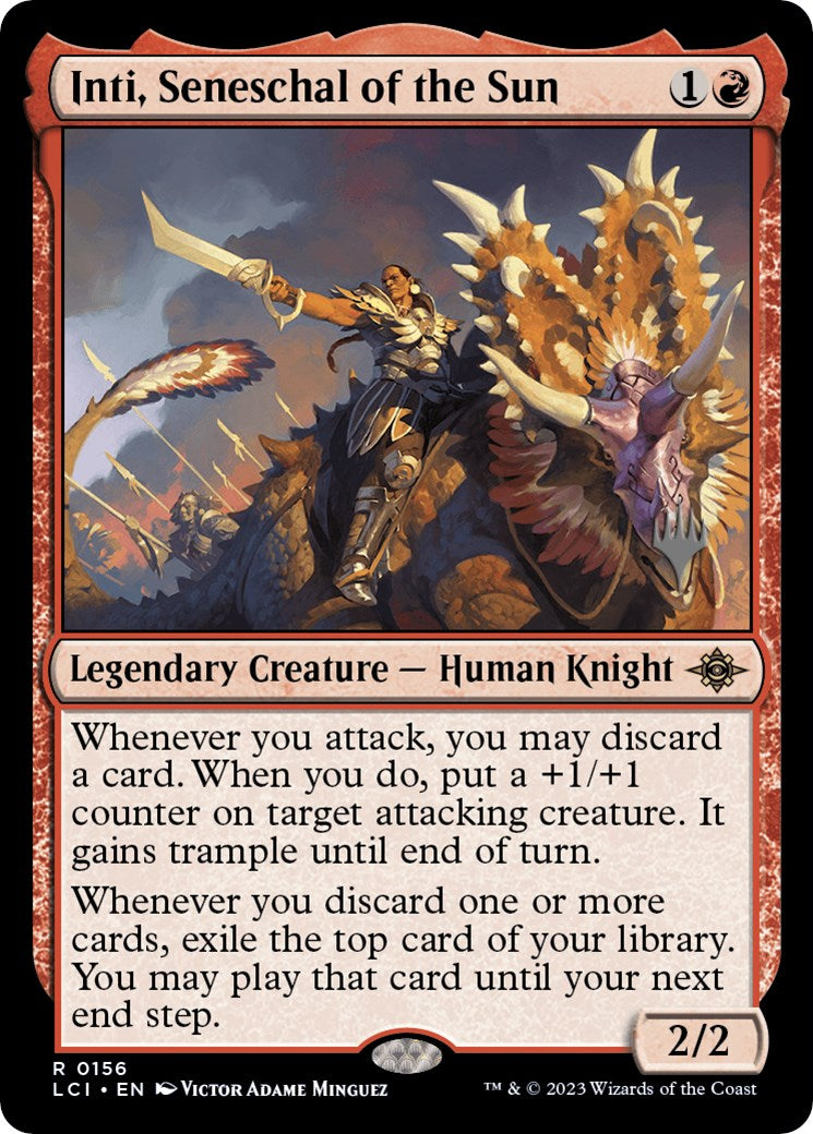Inti, Seneschal of the Sun (Promo Pack) [The Lost Caverns of Ixalan Promos] - Magic: The Gathering - Card Brawlers | Quebec | Canada |