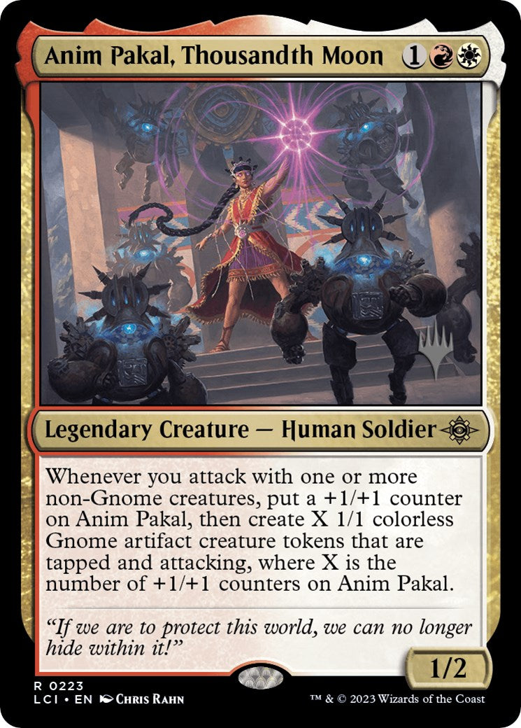 Anim Pakal, Thousandth Moon (Promo Pack) [The Lost Caverns of Ixalan Promos] - Magic: The Gathering - Card Brawlers | Quebec | Canada |