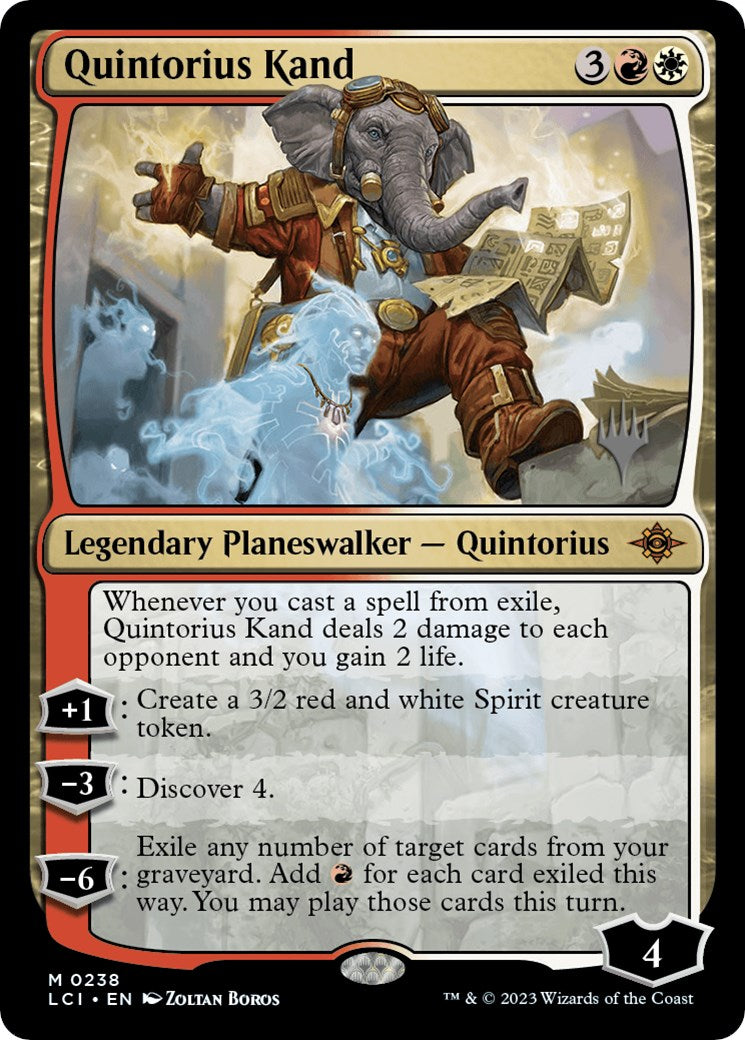 Quintorius Kand (Promo Pack) [The Lost Caverns of Ixalan Promos] - Magic: The Gathering - Card Brawlers | Quebec | Canada |