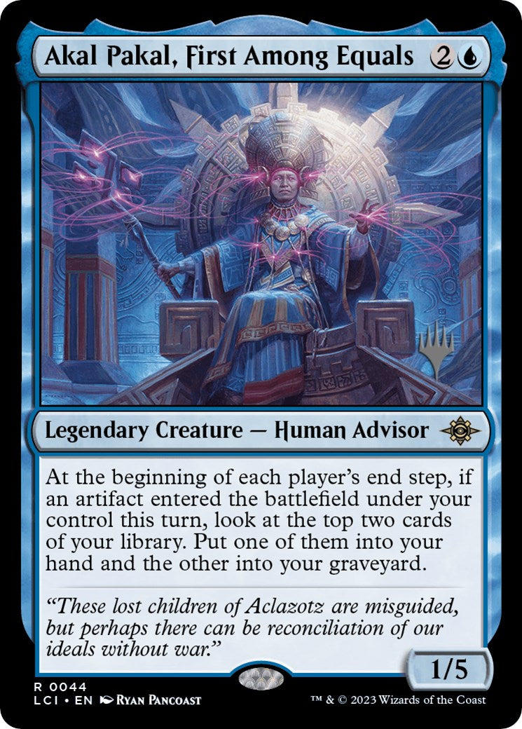 Akal Pakal, First Among Equals (Promo Pack) [The Lost Caverns of Ixalan Promos] - Magic: The Gathering - Card Brawlers | Quebec | Canada |