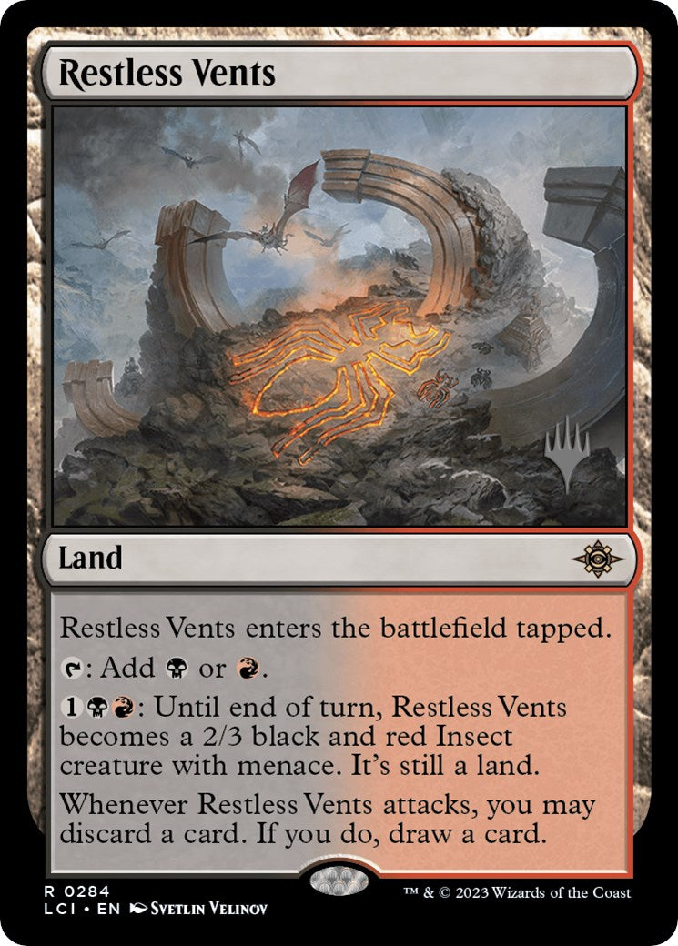 Restless Vents (Promo Pack) [The Lost Caverns of Ixalan Promos] - Magic: The Gathering - Card Brawlers | Quebec | Canada |