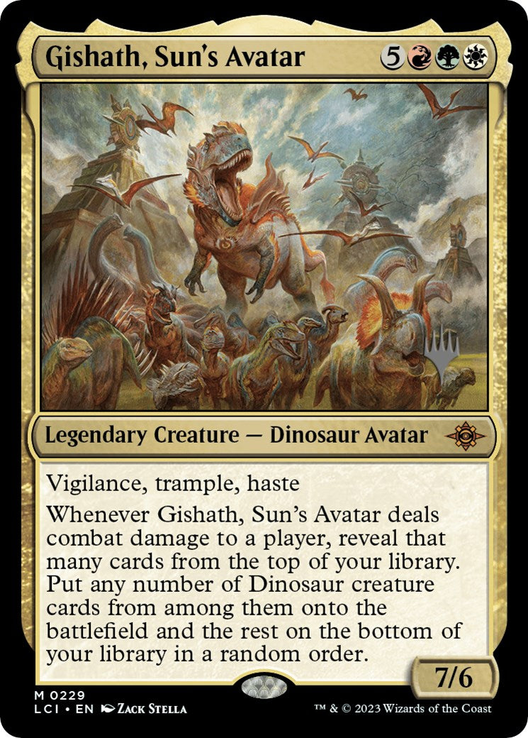 Gishath, Sun's Avatar (Promo Pack) [The Lost Caverns of Ixalan Promos] - Magic: The Gathering - Card Brawlers | Quebec | Canada |