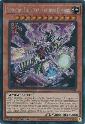 Mementoal Tecuhtlica - Combined Creation (CR) [VASM-EN001] Collector's Rare - Yu-Gi-Oh! - Card Brawlers | Quebec | Canada |