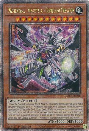 Mementoal Tecuhtlica - Combined Creation (Quarter Century Secret Rare) [VASM-EN001] Quarter Century Secret Rare - Yu-Gi-Oh! - Card Brawlers | Quebec | Canada |