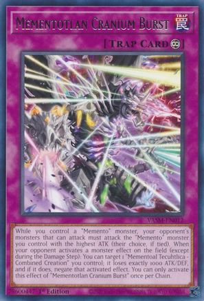 Mementotlan Cranium Burst [VASM-EN012] Rare - Yu-Gi-Oh! - Card Brawlers | Quebec | Canada |