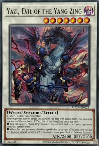 Yazi, Evil of the Yang Zing [OP17-EN022] Common - Yu-Gi-Oh! - Card Brawlers | Quebec | Canada |