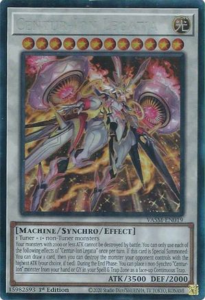 Centur-Ion Legatia (CR) [VASM-EN019] Collector's Rare - Yu-Gi-Oh! - Card Brawlers | Quebec | Canada |