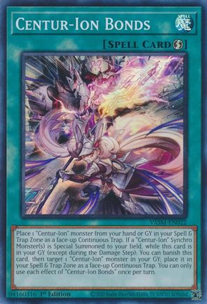 Centur-Ion Bonds [VASM-EN022] Super Rare - Yu-Gi-Oh! - Card Brawlers | Quebec | Canada |