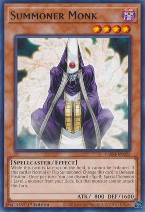 Summoner Monk [VASM-EN025] Rare - Yu-Gi-Oh! - Card Brawlers | Quebec | Canada |
