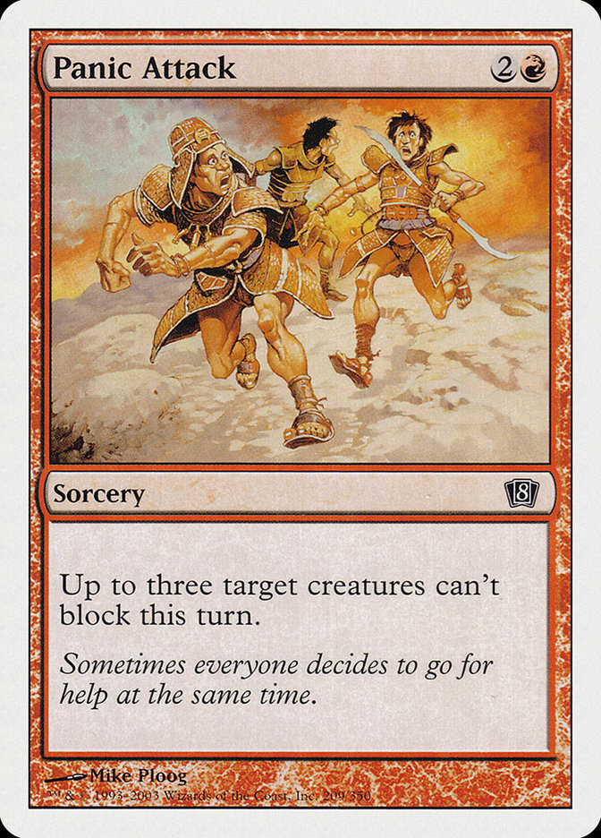 Panic Attack [Eighth Edition] - Magic: The Gathering - Card Brawlers | Quebec | Canada |