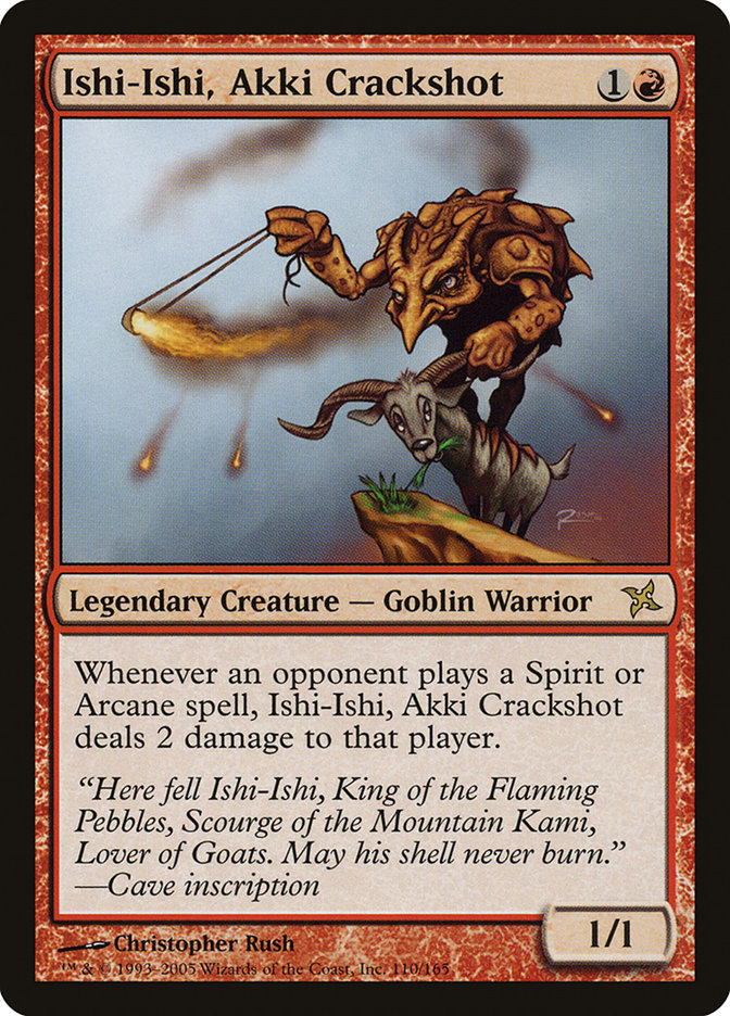 Ishi-Ishi, Akki Crackshot [Betrayers of Kamigawa] - Magic: The Gathering - Card Brawlers | Quebec | Canada |