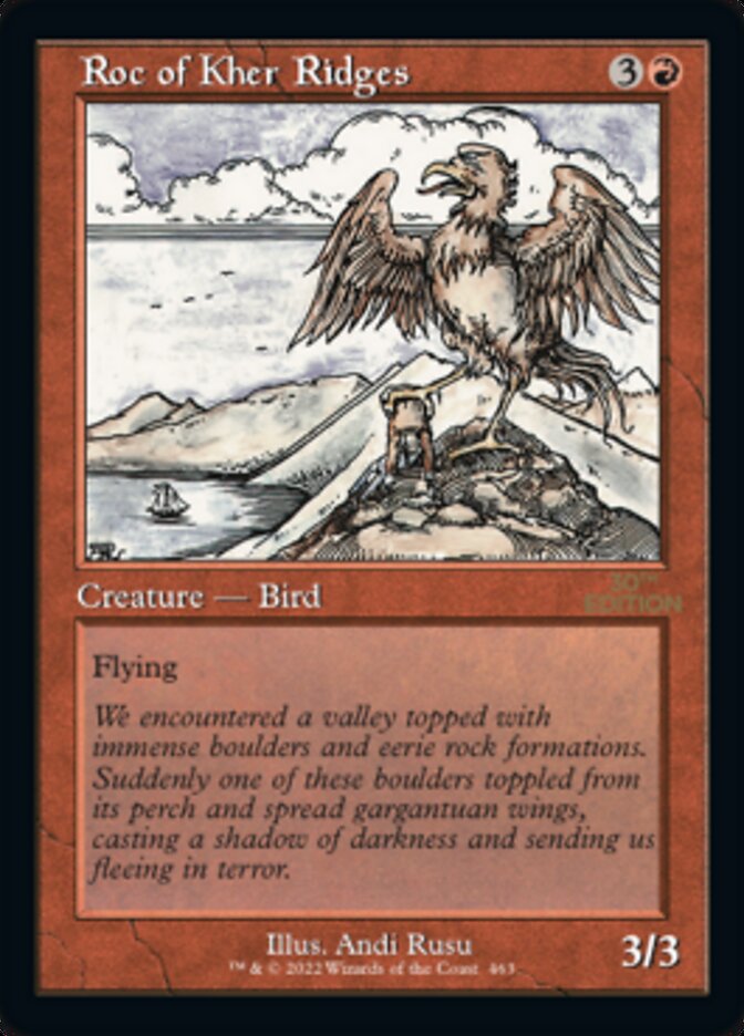 Roc of Kher Ridges (Retro) [30th Anniversary Edition] - Magic: The Gathering - Card Brawlers | Quebec | Canada |