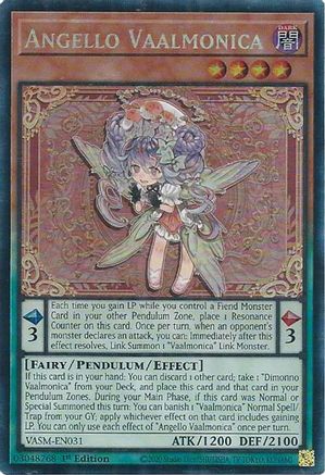Angello Vaalmonica (CR) [VASM-EN031] Collector's Rare - Yu-Gi-Oh! - Card Brawlers | Quebec | Canada |