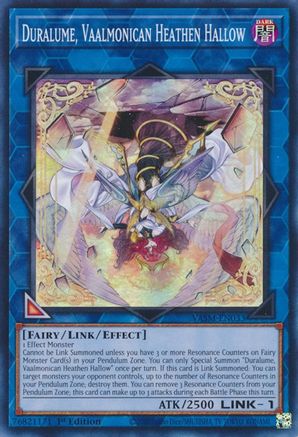 Duralume, Vaalmonican Heathen Hallow [VASM-EN033] Super Rare - Yu-Gi-Oh! - Card Brawlers | Quebec | Canada |