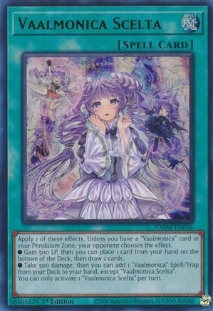 Vaalmonica Scelta [VASM-EN036] Ultra Rare - Yu-Gi-Oh! - Card Brawlers | Quebec | Canada |
