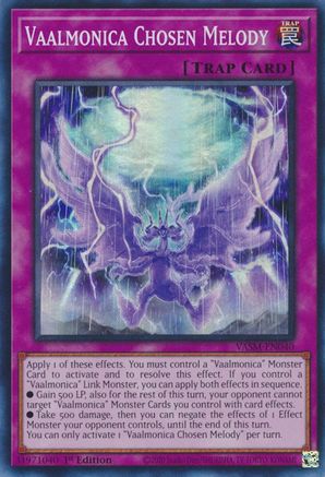 Vaalmonica Chosen Melody [VASM-EN040] Super Rare - Yu-Gi-Oh! - Card Brawlers | Quebec | Canada |