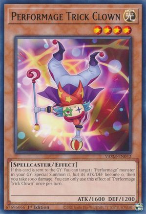 Performage Trick Clown [VASM-EN042] Rare - Yu-Gi-Oh! - Card Brawlers | Quebec | Canada |