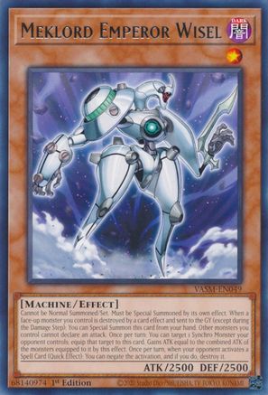 Meklord Emperor Wisel [VASM-EN049] Rare - Yu-Gi-Oh! - Card Brawlers | Quebec | Canada |