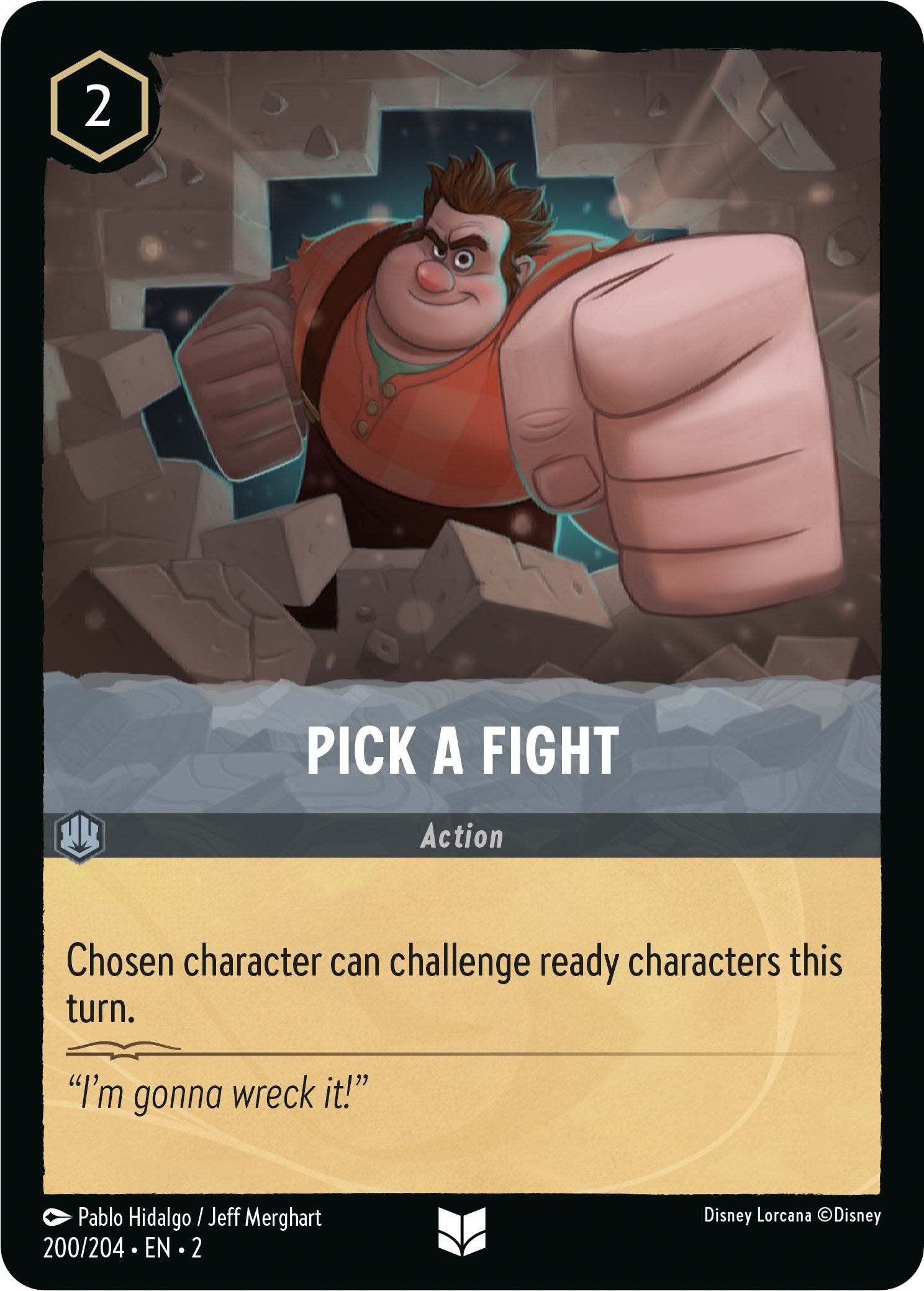 Pick a Fight (200/204) [Rise of the Floodborn] - Disney - Card Brawlers | Quebec | Canada |