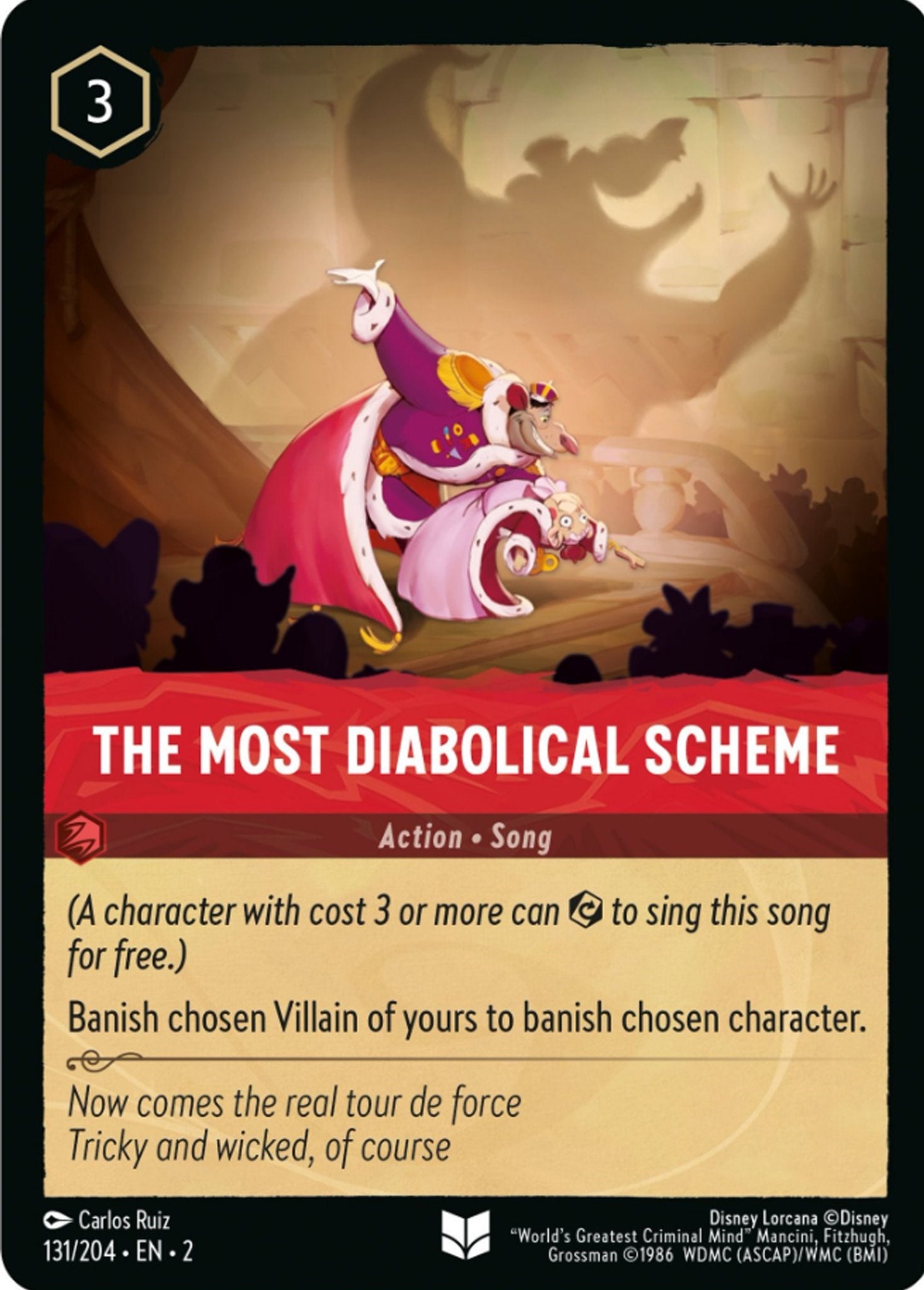 The Most Diabolical Scheme (131/204) [Rise of the Floodborn] - Disney - Card Brawlers | Quebec | Canada |