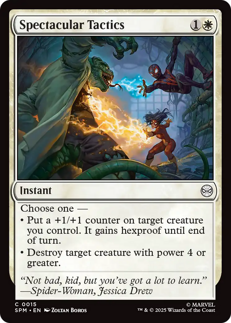 Spectacular Tactics [Marvel's Spider-Man] - Magic: The Gathering - Card Brawlers | Quebec | Canada |
