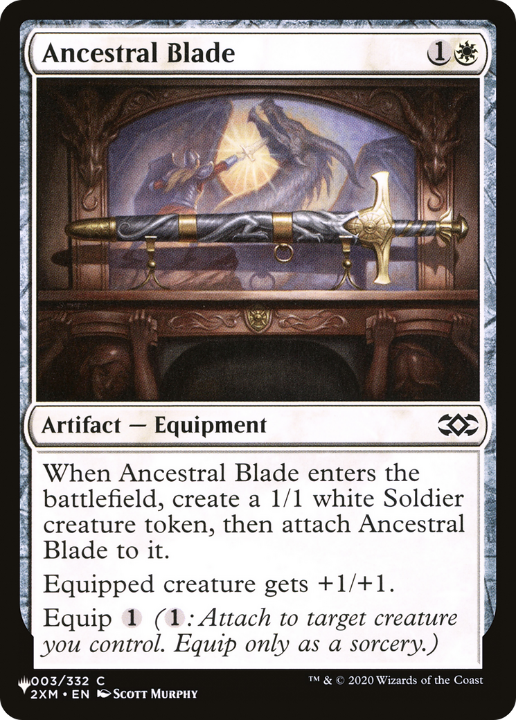 Ancestral Blade [The List] - Magic: The Gathering - Card Brawlers | Quebec | Canada |