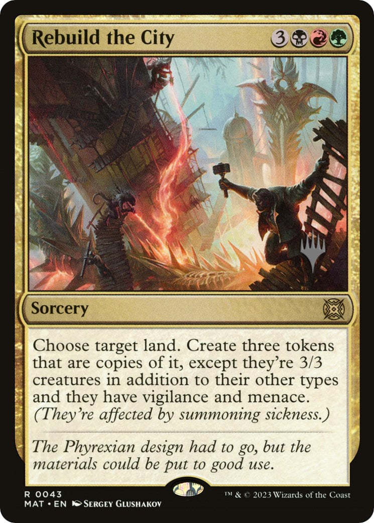 Rebuild the City (Promo Pack) [The Lost Caverns of Ixalan Promos] - Magic: The Gathering - Card Brawlers | Quebec | Canada |