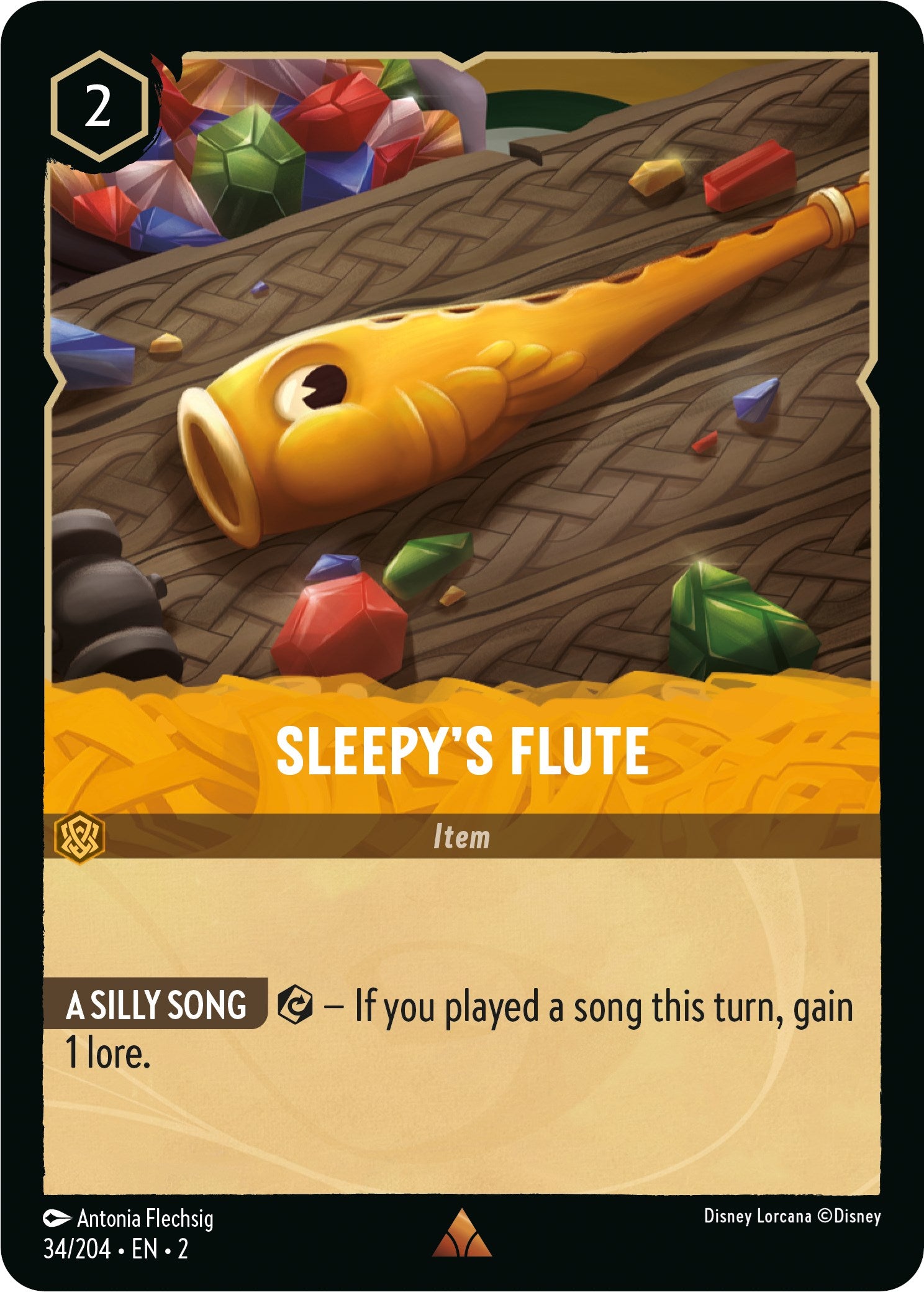 Sleepy's Flute (34/204) [Rise of the Floodborn] - Disney - Card Brawlers | Quebec | Canada |