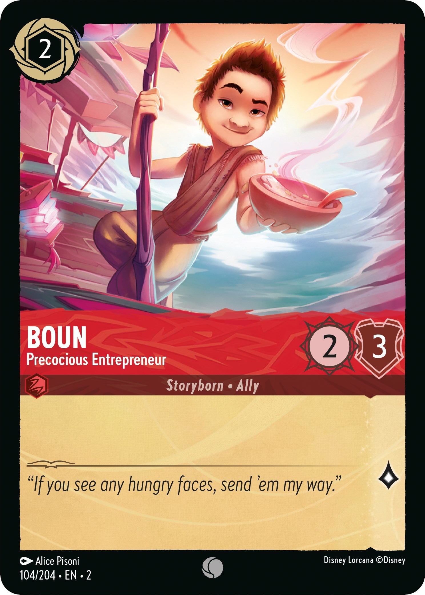 Boun - Precocious Entrepreneur (104/204) [Rise of the Floodborn] - Disney - Card Brawlers | Quebec | Canada |