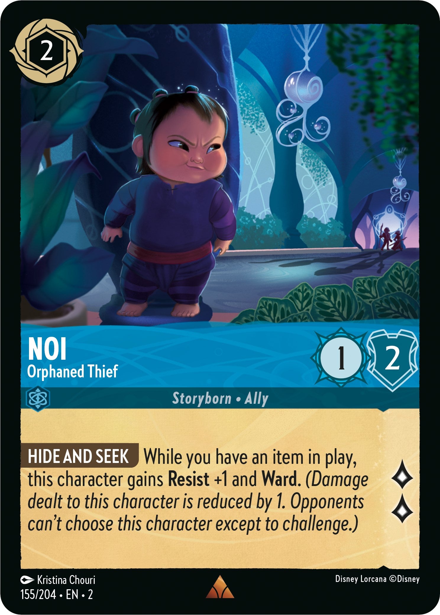 Noi - Orphaned Thief (155/204) [Rise of the Floodborn] - Disney - Card Brawlers | Quebec | Canada |