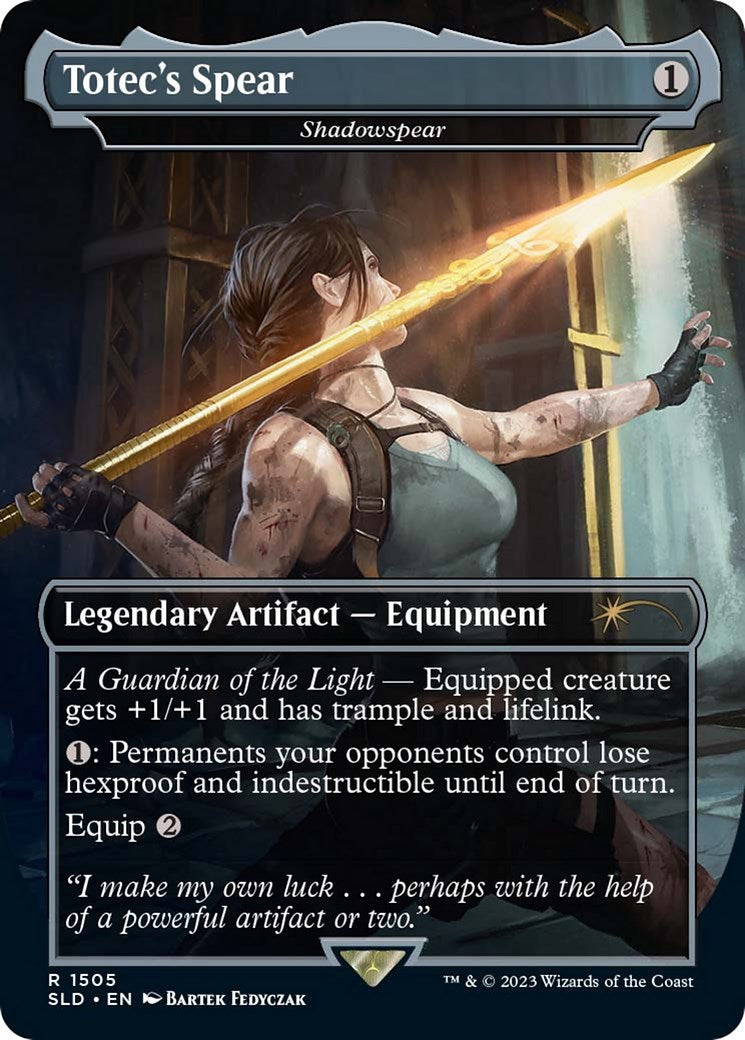 Totec's Spear - Shadowspear [Secret Lair Drop Series] - Magic: The Gathering - Card Brawlers | Quebec | Canada |