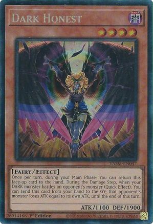 Dark Honest (CR) [VASM-EN047] Collector's Rare - Yu-Gi-Oh! - Card Brawlers | Quebec | Canada |