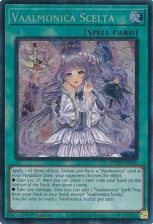 Vaalmonica Scelta (CR) [VASM-EN036] Collector's Rare - Yu-Gi-Oh! - Card Brawlers | Quebec | Canada |