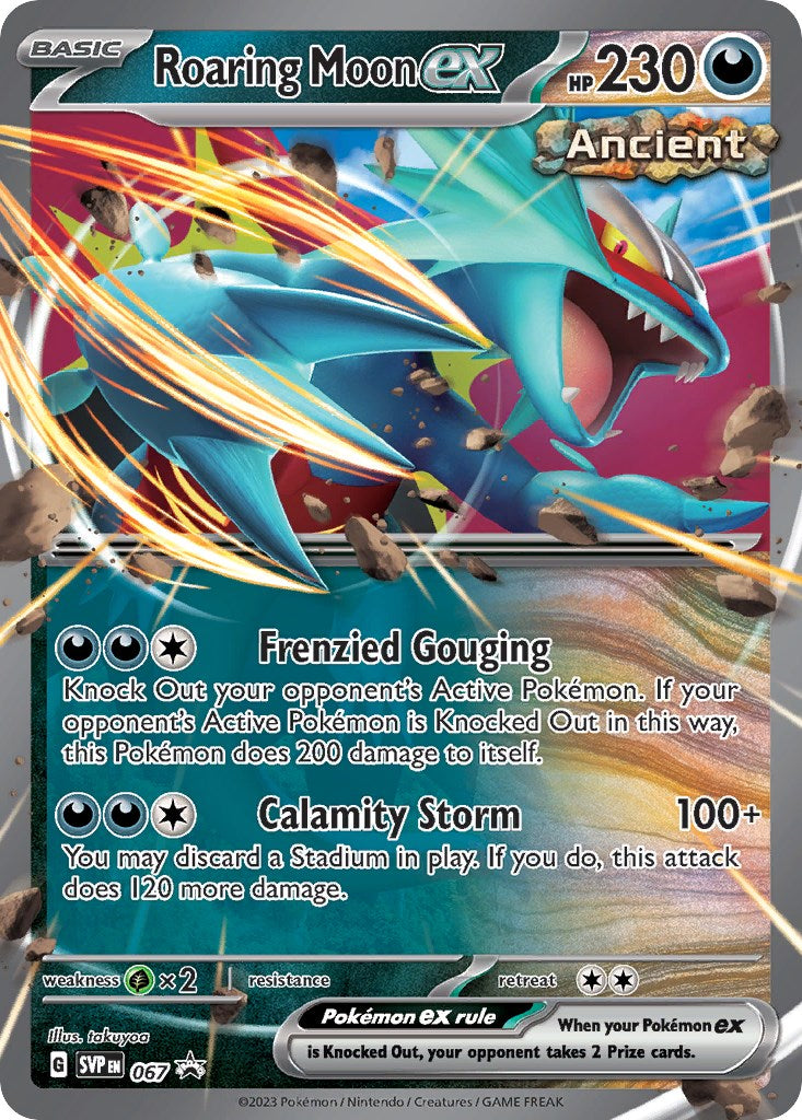 Roaring Moon ex (067) [Scarlet & Violet: Black Star Promos] - Pokémon - Card Brawlers | Quebec | Canada |