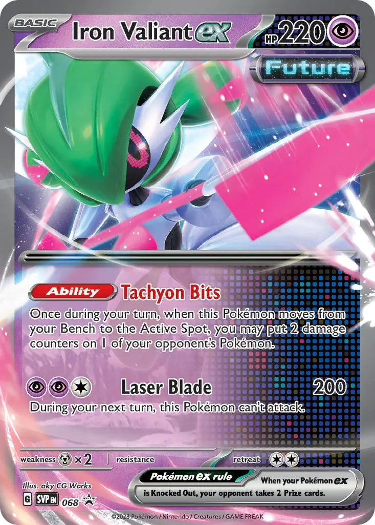 Iron Valiant ex (068) [Scarlet & Violet: Black Star Promos] - Pokémon - Card Brawlers | Quebec | Canada |