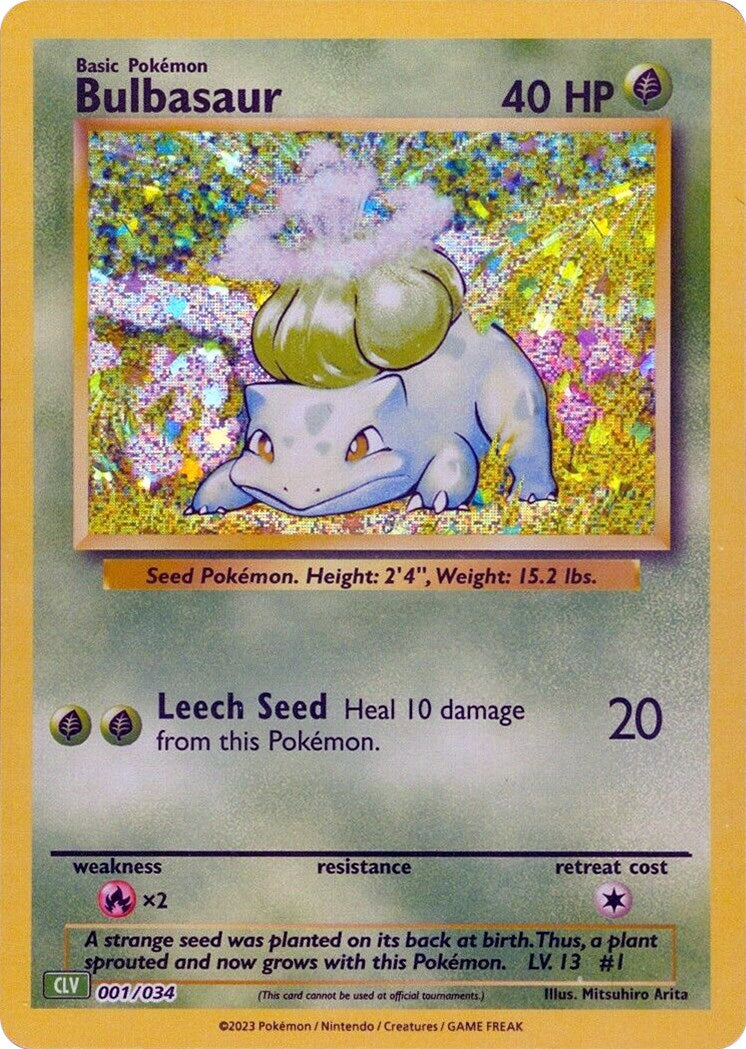 Bulbasaur [Trading Card Game Classic] - Pokémon - Card Brawlers | Quebec | Canada |