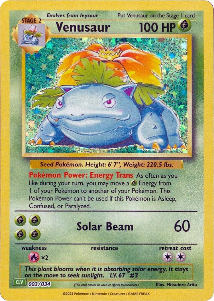 Venusaur [Trading Card Game Classic] - Pokémon - Card Brawlers | Quebec | Canada |