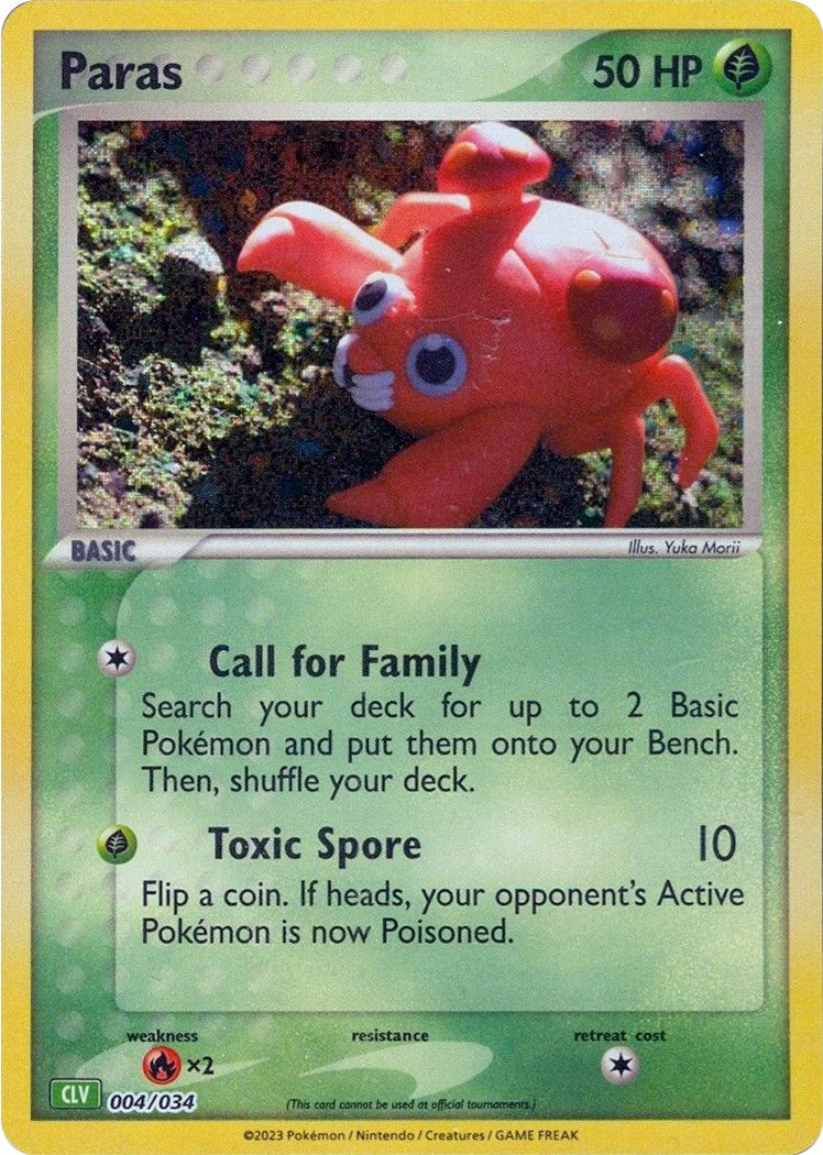 Paras [Trading Card Game Classic] - Pokémon - Card Brawlers | Quebec | Canada |
