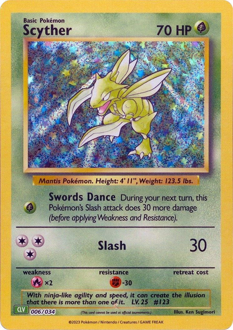Scyther [Trading Card Game Classic] - Pokémon - Card Brawlers | Quebec | Canada |