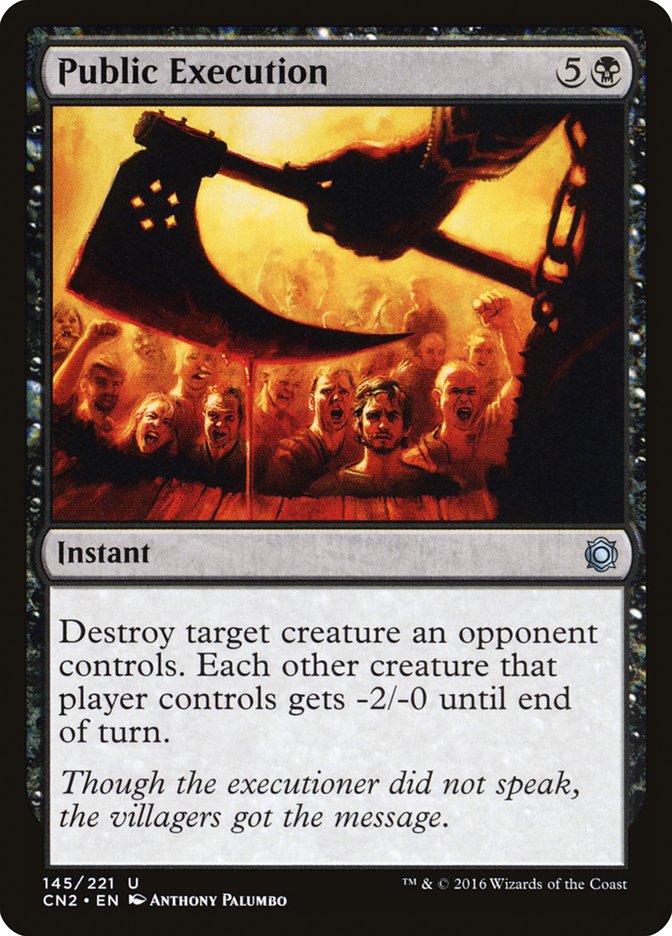 Public Execution [Conspiracy: Take the Crown] - Magic: The Gathering - Card Brawlers | Quebec | Canada |