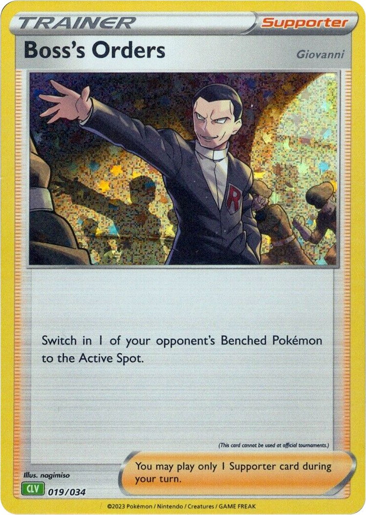Boss's Orders (CLV) [Trading Card Game Classic] - Pokémon - Card Brawlers | Quebec | Canada |