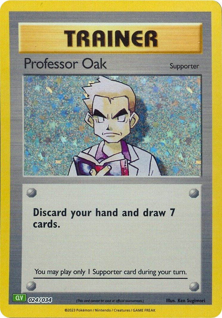 Professor Oak (CLV) [Trading Card Game Classic] - Pokémon - Card Brawlers | Quebec | Canada |