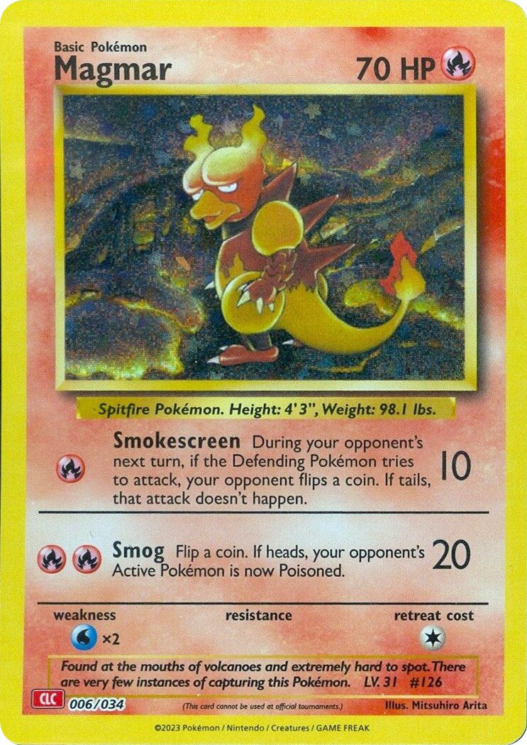 Magmar [Trading Card Game Classic] - Pokémon - Card Brawlers | Quebec | Canada |