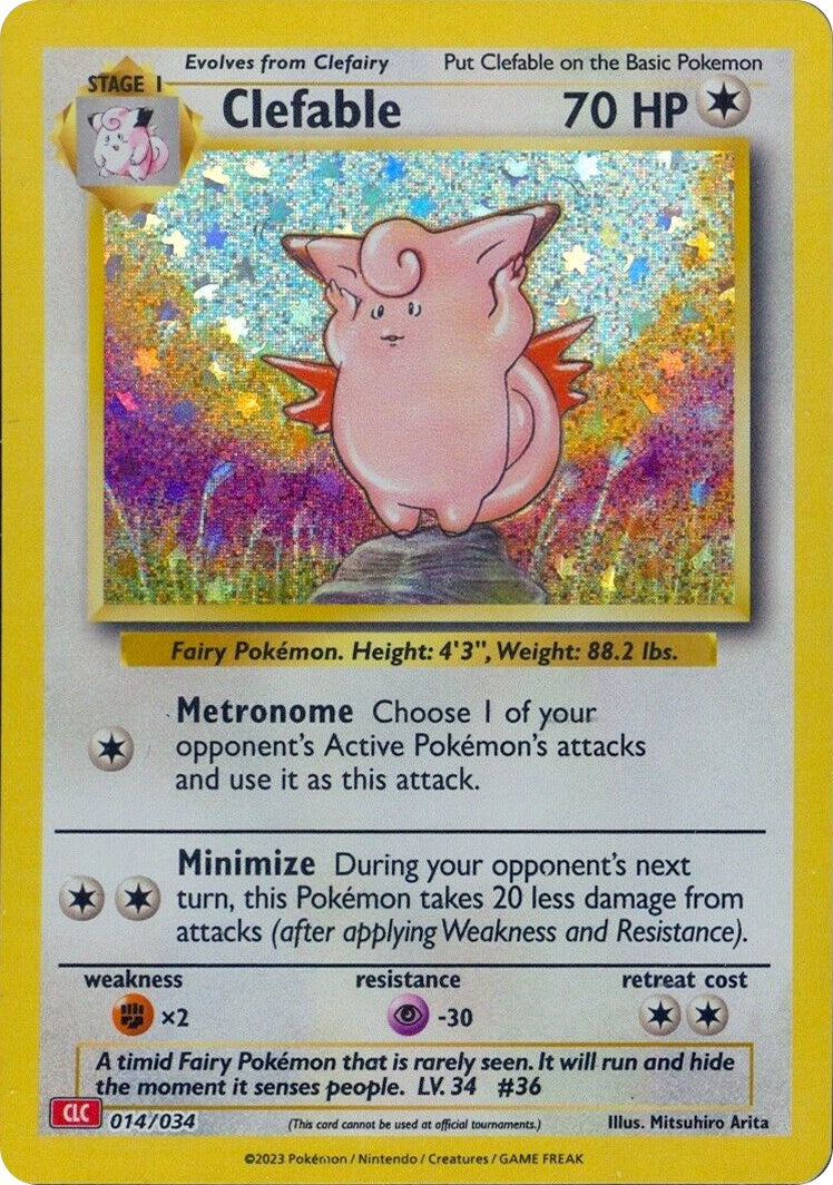 Clefable [Trading Card Game Classic] - Pokémon - Card Brawlers | Quebec | Canada |