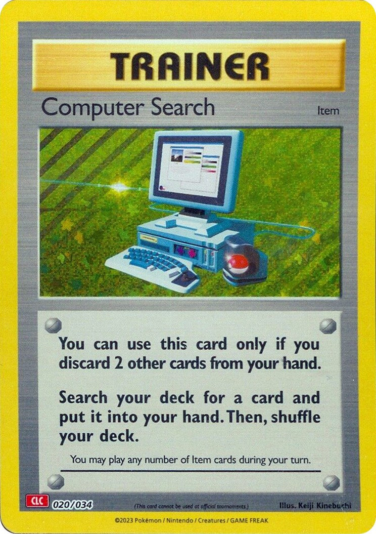 Computer Search (CLC) [Trading Card Game Classic] - Pokémon - Card Brawlers | Quebec | Canada |