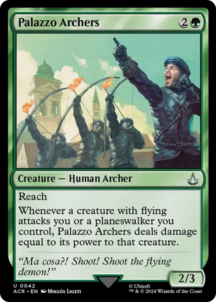 Palazzo Archers [Assassin's Creed] - Magic: The Gathering - Card Brawlers | Quebec | Canada |