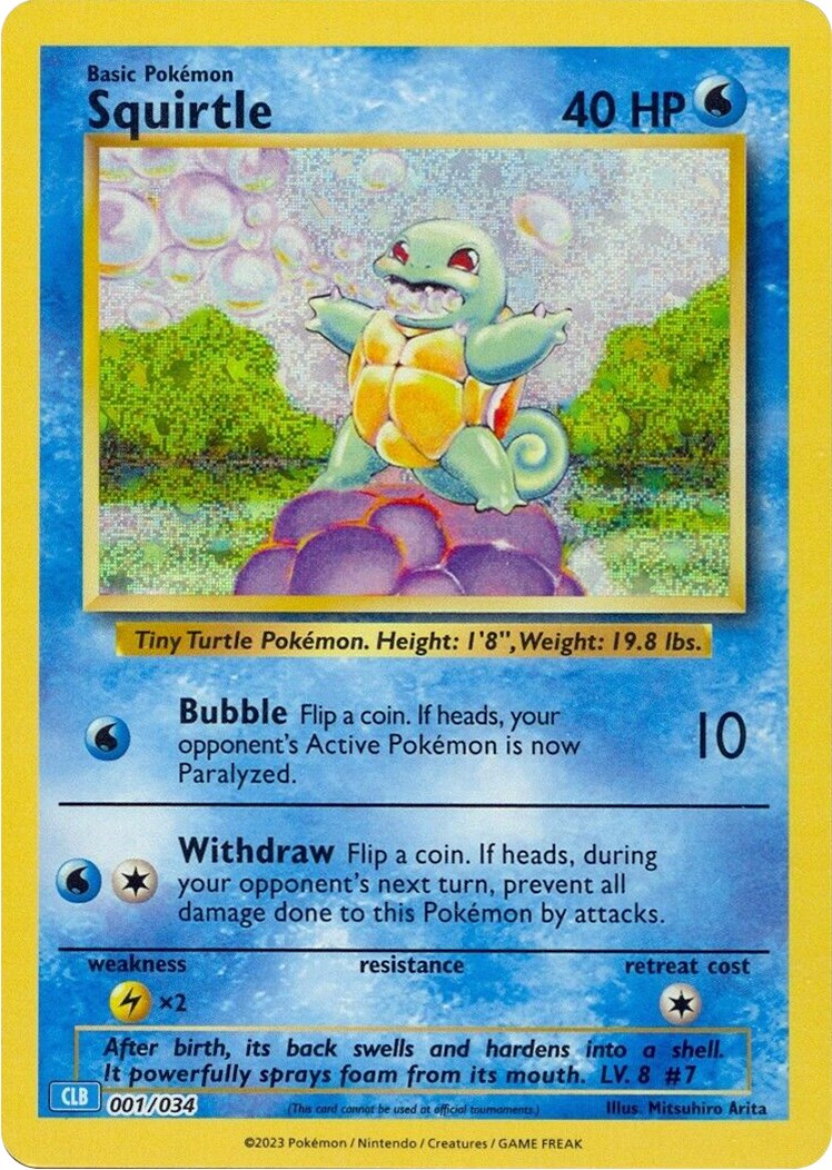 Squirtle [Trading Card Game Classic] - Pokémon - Card Brawlers | Quebec | Canada |