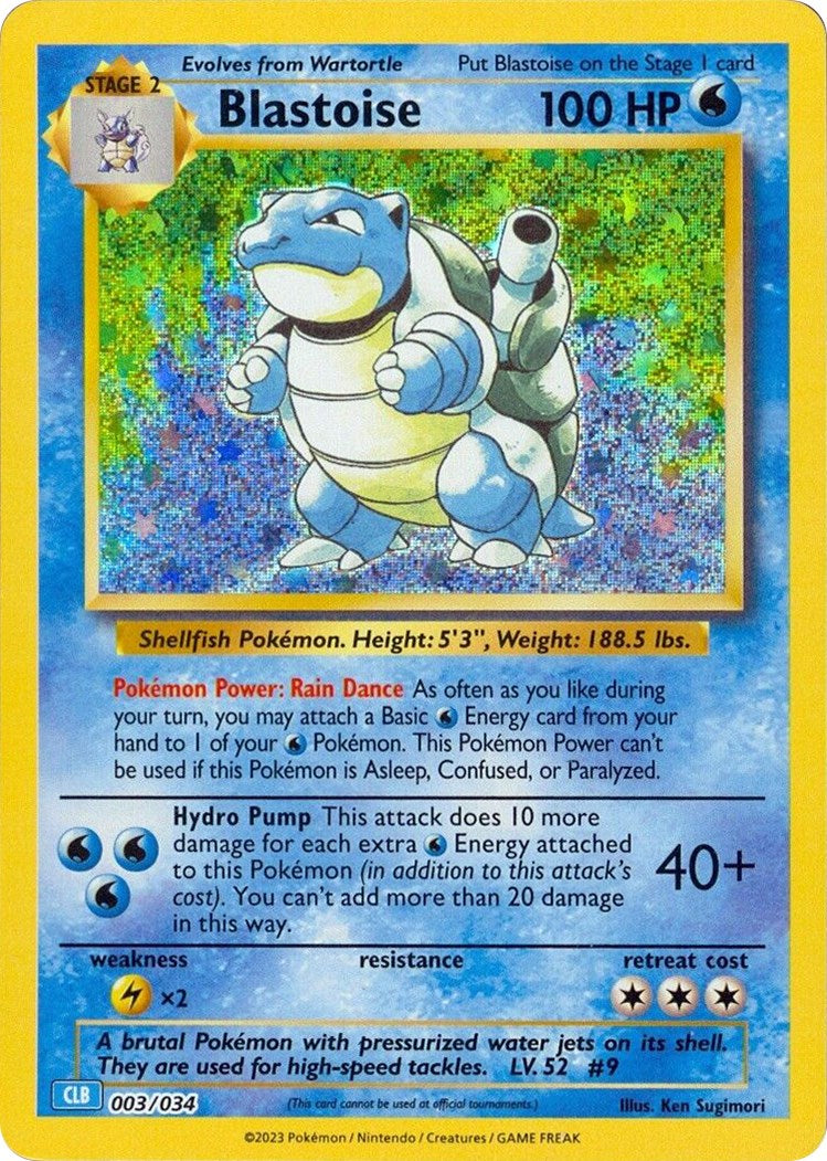 Blastoise [Trading Card Game Classic] - Pokémon - Card Brawlers | Quebec | Canada |